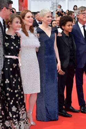 70th Cannes Film Festival - Premiere of Wonderstruck Julianne Moore;Michelle Williams Cannes France  518367
