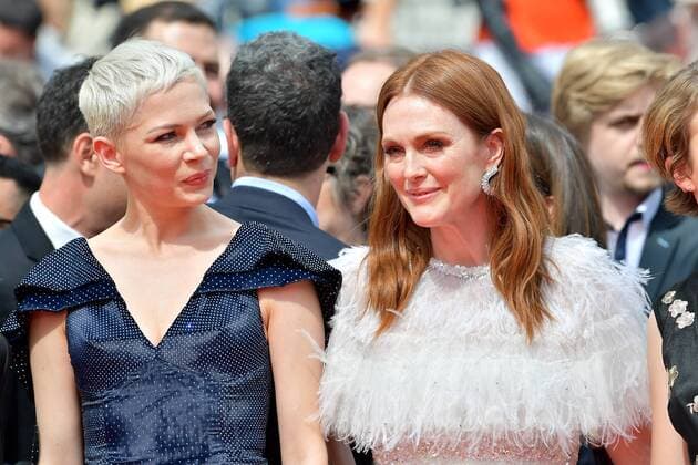 70th Cannes Film Festival - Premiere of Wonderstruck Julianne Moore;Michelle Williams Cannes France  518367