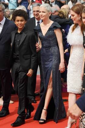 70th Cannes Film Festival 2017, Red Carpet film Wonderstruck . Pictured : Michelle Williams, Jaden Michael  Copyright: xAlbertoxTerenghi Cannesx xIPAx xCannesx