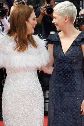 70th Cannes Film Festival 2017, Red Carpet film Wonderstruck . Pictured : Michelle Williams, Julianne Moore  Copyright: xAlbertoxTerenghi Cannesx xIPAx xCannesx