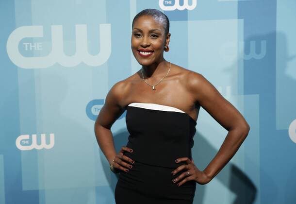 Christine Adams arrives on the red carpet at the 2017 CW Upfront at the London Hotel on May 18, 2017 in New York City.  NYP20170518135 JOHNxANGELILLO