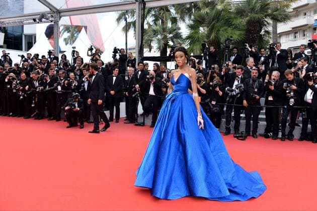 70th Cannes Film Festival 2017, Red carpet film Nelyubov . Pictured: Winnie Harlow  Copyright: xSimonexComix xCannesx xIPAx xCannesx