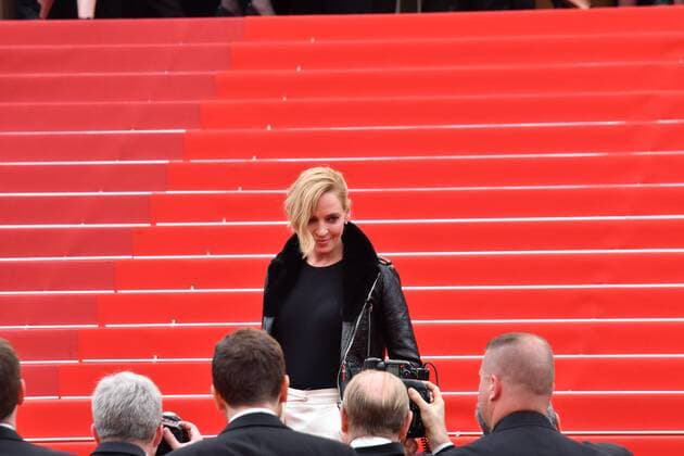 70Â°Cannes Film Festival 2017, Red carpet film Nelyubov . Pictured: Uma Thurman  Copyright: xCamillaxMorandi Cannesx xIPAx xCannesx