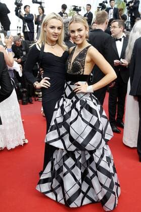 Tallia Storm and guest at the Nelyubov Loveless premiere during the 70th Cannes Film Festival at the Palais des Festivals on May 18, 2017 in Cannes, France Foto:xD.xBedrosianx xFuturexImage