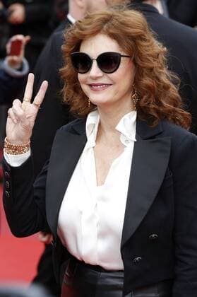 Susan Sarandon at the Nelyubov Loveless premiere during the 70th Cannes Film Festival at the Palais des Festivals on May 18, 2017 in Cannes, France Foto:xD.xBedrosianx xFuturexImage