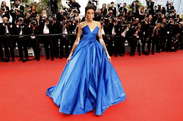 Winnie Harlow at the Nelyubov Loveless premiere during the 70th Cannes Film Festival at the Palais des Festivals on May 18, 2017 in Cannes, France Foto:xD.xBedrosianx xFuturexImage