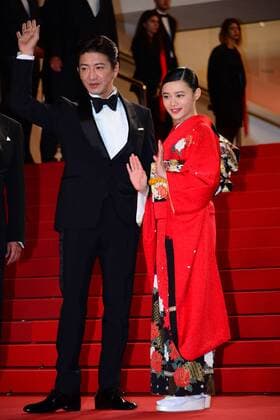 217725 Degun-Paoli Starface 2017-05-18 Cannes France 70eme Festival International du Film de Cannes. Montée des marches du film Mugen No Junin . 70th International Cannes Film Festival. Red Carpet of Mugen No Junin movie Sugisaki, Hannah  Copyright: xDegun-Paolix STAR_217725_026