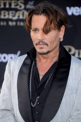 May 18, 2017 - Hollywood, CA, United States - 18 May 2017 - Hollywood, California - Johnny Depp. Premiere Of Disney s Pirates Of The Caribbean: Dead Men Tell No Tales at Dolby Theatre in Hollywood. Photo Credit: AdMedia Hollywood United States - ZUMAa123 20170518_zaa_a123_019 Copyright: xBirdiexThompsonx