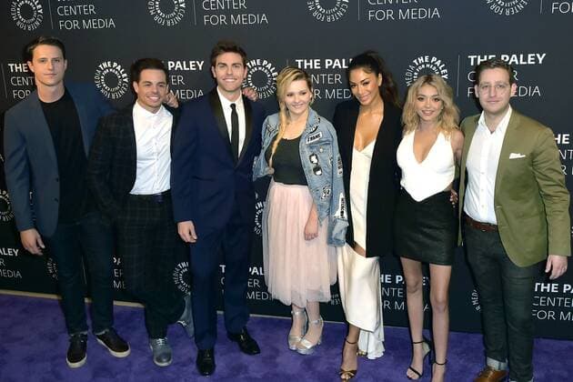 Shane Harper, Beau Casper Smart, Colt Prattes, Abigail Breslin, Nicole Scherzinger, Sarah Hyland und Trevor Einhorn bei der Premiere des ABC Musical Special Events Dirty Dancing im Paley Center for Media. Beverly Hills, 18.05.2017 Foto:xD.xStarbuckx xFuturexImage