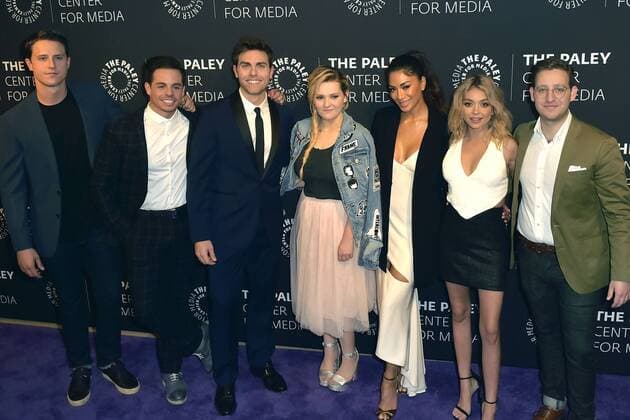 Shane Harper, Beau Casper Smart, Colt Prattes, Abigail Breslin, Nicole Scherzinger, Sarah Hyland und Trevor Einhorn bei der Premiere des ABC Musical Special Events Dirty Dancing im Paley Center for Media. Beverly Hills, 18.05.2017 Foto:xD.xStarbuckx xFuturexImage