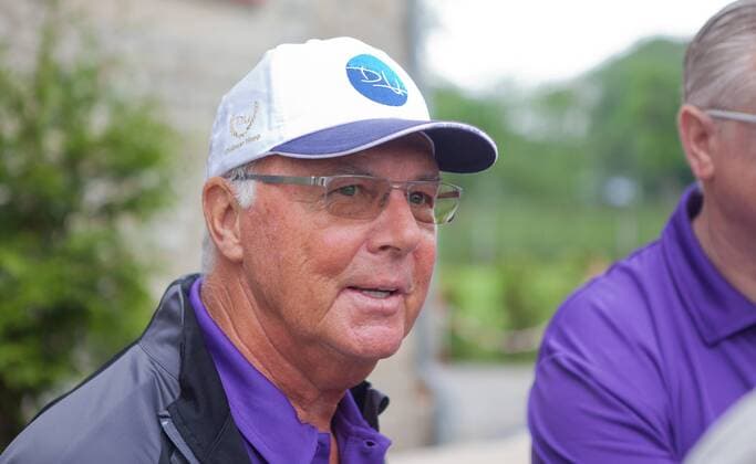 Franz Beckenbauer beim Golfturnier Thüringer Charity Open 2017 in Mühlberg Thüringen