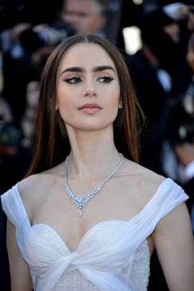70th Cannes Film Festival 2017, Red carpet film Okja . Pictured: Lily Collins  Copyright: xSimonexComix xCannesx xIPAx xCannesx