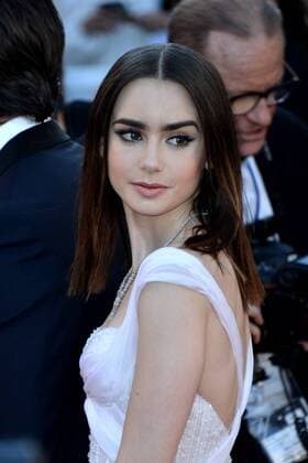 70th Cannes Film Festival 2017, Red carpet film Okja . Pictured: Lily Collins  Copyright: xSimonexComix xCannesx xIPAx xCannesx