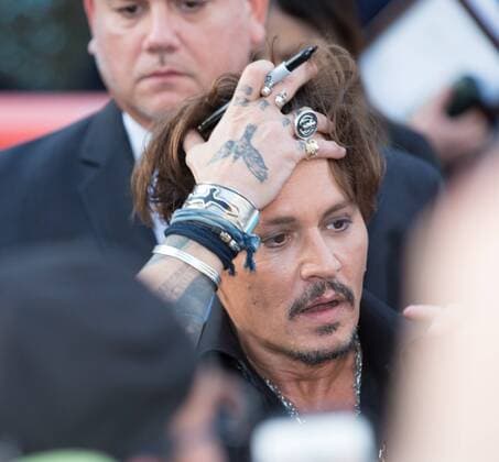 Actor Johnny Depp attends the premiere of Disney s Pirates Of The Caribbean: Dead Men Tell No Tales at Dolby Theatre on May 18, 2017 in Hollywood, California USA - 2017 Premiere Of Disney s Pirates Of The Caribbean: Dead Men Tell No Tales in Hollywood, California, USA  Copyright: xMishaxUrubkovx