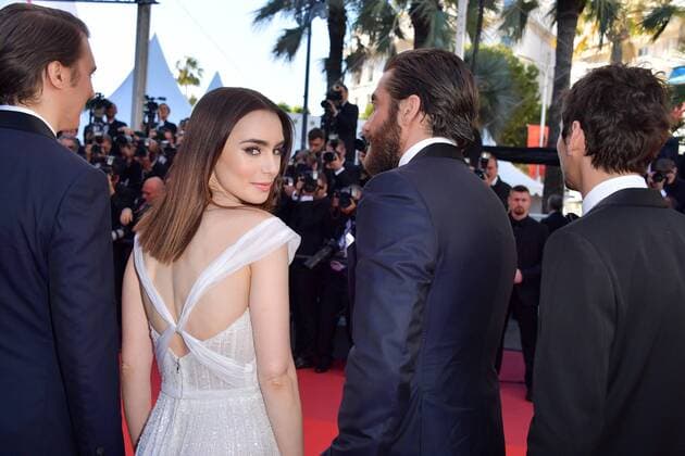 70th Cannes Film Festival - Premiere of the film OKJA Jake Gyllenhaal;Lily Collins Cannes France  518847