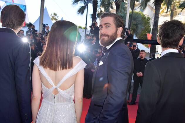 70th Cannes Film Festival - Premiere of the film OKJA Jake Gyllenhaal;Lily Collins Cannes France  518847