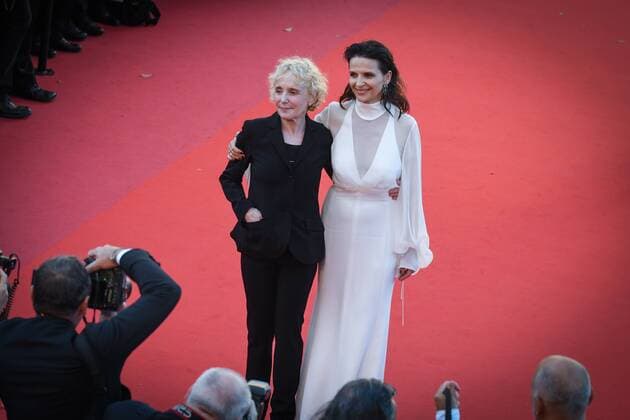 217763 Serge Arnal Starface 2017-05-19 Cannes France 70eme Festival International du Film de Cannes. Montee des Marches du film Okja . 70th International Cannes Film Festival. Red Carpet of Okja movie. Binoche, Juliette; Denis, Claire  Copyright: xSergexArnalx xStarfacex STAR_217763_062