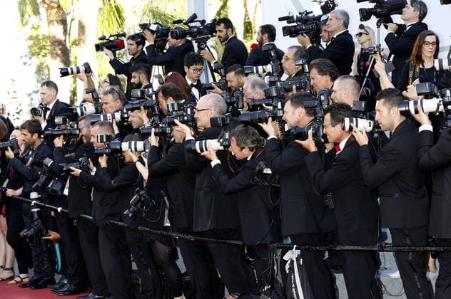 Photographers at the Okja premiere during the 70th Cannes Film Festival at the Palais des Festivals on May 19, 2017 in Cannes, France Foto:xD.xBedrosianx xFuturexImage