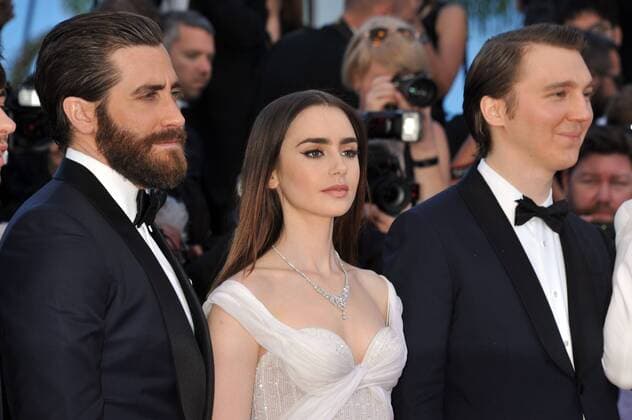 70Â°Cannes Film Festival 2017, Red carpet film Okja . Pictured: Jake Gyllenhall, Lily Collins, Paul Dano  Copyright: xCamillaxMorandi Cannesx xIPAx xCannesx