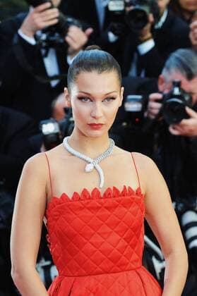 70th Festival de Cannes, France. Red Carpet at the Film - Festival with Bella Hadid.