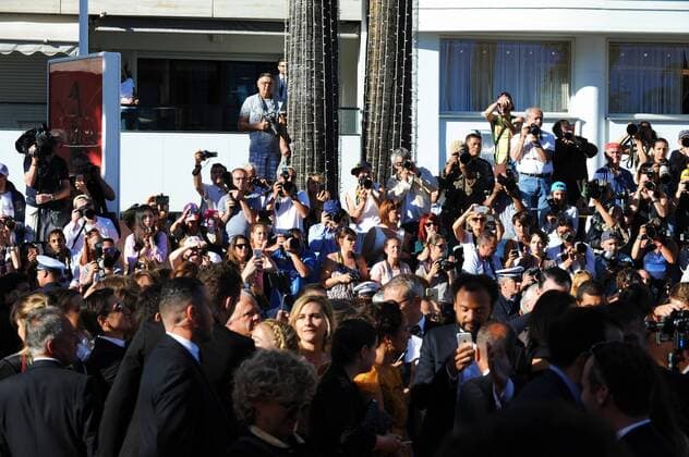70th Festival de Cannes, France. Fans of Celebrity close to the Red Carpet at the Croisette.