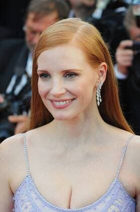 70th Festival de Cannes, France. Red Carpet at the Film - Festival with Jessica Chastain.