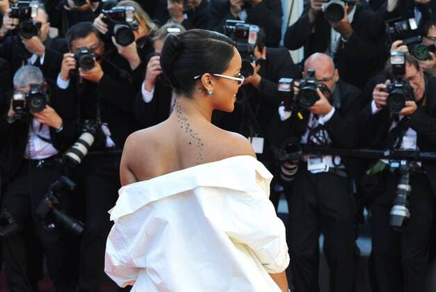 70th Festival de Cannes, France. Red Carpet at the Film - Festival with Rihanna.