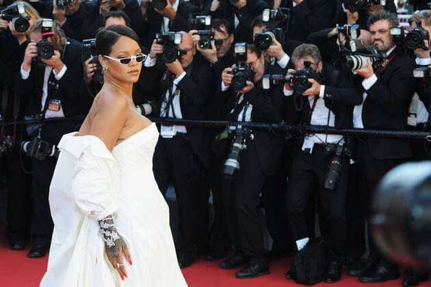 70th Festival de Cannes, France. Red Carpet at the Film - Festival with Rihanna.