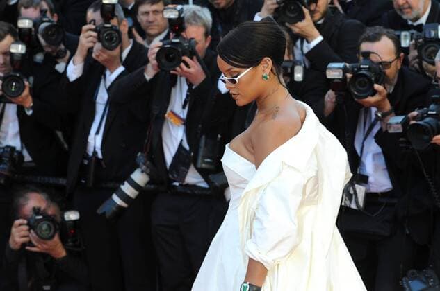 70th Festival de Cannes, France. Red Carpet at the Film - Festival with Rihanna.