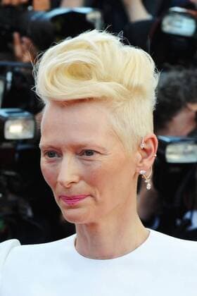 70th Festival de Cannes, France. Red Carpet at the Film - Festival with Tilda Swinton.