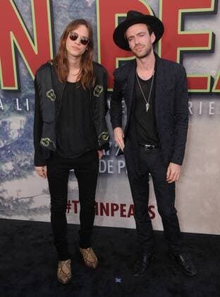 May 19, 2017 - Los Angeles, CA, United States - 19 May 2017 - Los Angeles, California - Uberto Rapisardi, Finn Andrews. Premiere Of Showtime s Twin Peaks held at Theater at The Ace Hotel in Los Angeles. Photo Credit: AdMedia Los Angeles United States - ZUMAa123 20170519_zaa_a123_240 Copyright: xBirdiexThompsonx