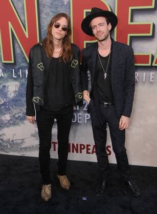 May 19, 2017 - Los Angeles, CA, United States - 19 May 2017 - Los Angeles, California - Uberto Rapisardi, Finn Andrews. Premiere Of Showtime s Twin Peaks held at Theater at The Ace Hotel in Los Angeles. Photo Credit: AdMedia Los Angeles United States - ZUMAa123 20170519_zaa_a123_246 Copyright: xBirdiexThompsonx