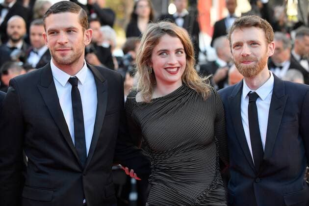 217802 Degun-Paoli Starface 2017-05-20 Cannes France 70eme Festival International du Film de Cannes. Montee des Marches du film 120 battements par minute . 70th International Cannes Film Festival. Red Carpet of 120 battements par minute movie. Haenel, Adele  Copyright: xDegun-Paolix STAR_217802_077