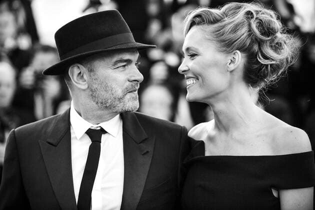 217802 Degun-Paoli Starface 2017-05-20 Cannes France 70eme Festival International du Film de Cannes. Montee des Marches du film 120 battements par minute . 70th International Cannes Film Festival. Red Carpet of 120 battements par minute movie. Cornillac, Clovis; Fogli, Lilou  Copyright: xDegun-Paolix STAR_217802_207