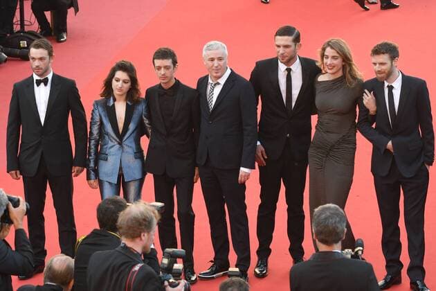 217803 Serge Arnal Starface 2017-05-20 Cannes France 70eme Festival International du Film de Cannes. Montee des Marches du film 120 battements par minute . 70th International Cannes Film Festival. Red Carpet of 120 battements par minute movie. Haenel, Adele  Copyright: xSergexArnalx xStarfacex STAR_217803_032