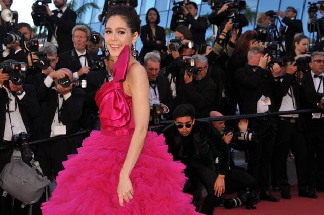 70Â°Cannes Film Festival 2017, Red carpet film 120 Battement par minute . Pictured: Araya Hargate  Copyright: xCamillaxMorandi Cannesx xIPAx xCannesx