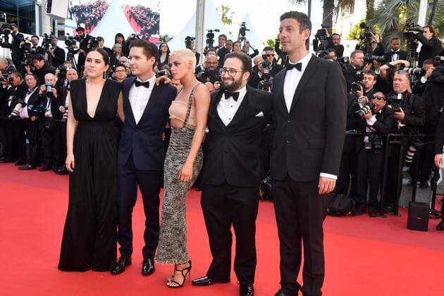 Kristen Stewart CINEMA : 70 eme Festival de Cannes - Tapis Rouge 120 Battements Par Minute - 20 05 2017 LoicThebaud Panoramic 