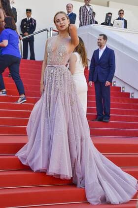 70th Cannes Film Festival - Kimberley Garner at the premiere of How To Talk To Girls At Parties Kimberley Garner Cannes France  519437
