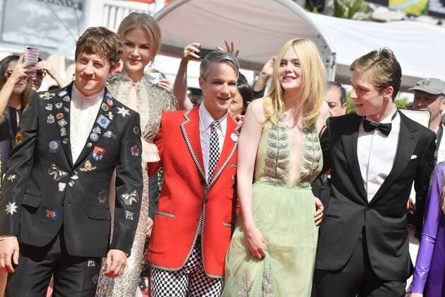 217834 Degun-Paoli Starface 2017-05-21 Cannes France 70eme Festival International du Film de Cannes. Montee des Marches du film How to Talk to Girls at Parties . 70th International Cannes Film Festival. Red Carpet of How to Talk to Girls at Parties movie. Kidman, Nicole; Fanning, Elle; Mitchell, John Cameron; Sharp, Alex; Lewis, Aj  Copyright: xDegun-Paolix STAR_217834_009