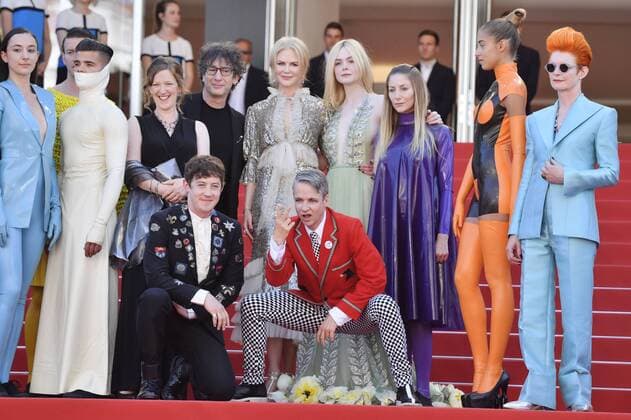 217834 Degun-Paoli Starface 2017-05-21 Cannes France 70eme Festival International du Film de Cannes. Montee des Marches du film How to Talk to Girls at Parties . 70th International Cannes Film Festival. Red Carpet of How to Talk to Girls at Parties movie. Kidman, Nicole; Fanning, Elle; Mitchell, John Cameron; Gaiman, Neil; Sharp, Alex  Copyright: xDegun-Paolix STAR_217834_027