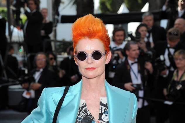 70th Cannes Film Festival 2017, Exit Red Carpet film : How to talk at girls at parties Pictured : Sandy Powell  Copyright: xAlbertoxTerenghi Cannesx xIPAx xCannesx