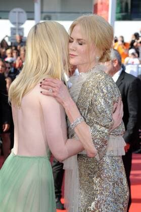 70th Cannes Film Festival 2017, Exit Red Carpet film : How to talk at girls at parties Pictured : Nicole Kidman, Elle Fanning  Copyright: xAlbertoxTerenghi Cannesx xIPAx xCannesx