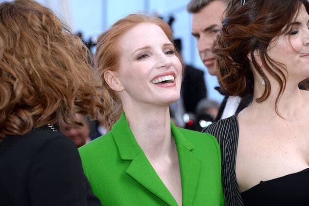217837 Degun-Paoli Starface 2017-05-21 Cannes France 70eme Festival International du Film de Cannes. Montee des Marches du film The Meyerowitz Stories . 70th International Cannes Film Festival. Red Carpet of The Meyerowitz Stories movie Chastain, Jessica  Copyright: xDegun-Paolix STAR_217837_045