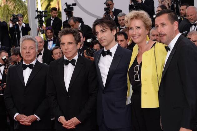 217837 Degun-Paoli Starface 2017-05-21 Cannes France 70eme Festival International du Film de Cannes. Montee des Marches du film The Meyerowitz Stories . 70th International Cannes Film Festival. Red Carpet of The Meyerowitz Stories movie Hoffman, Dustin; Stiller, Ben; Thompson, Emma; Sandler, Adam; Baumbach, Noah  Copyright: xDegun-Paolix STAR_217837_070