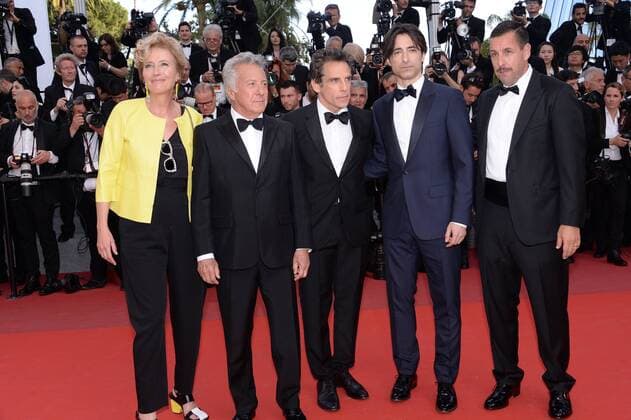 217837 Degun-Paoli Starface 2017-05-21 Cannes France 70eme Festival International du Film de Cannes. Montee des Marches du film The Meyerowitz Stories . 70th International Cannes Film Festival. Red Carpet of The Meyerowitz Stories movie Hoffman, Dustin; Stiller, Ben; Thompson, Emma; Sandler, Adam; Baumbach, Noah  Copyright: xDegun-Paolix STAR_217837_073