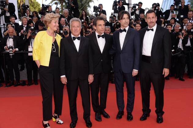 217837 Degun-Paoli Starface 2017-05-21 Cannes France 70eme Festival International du Film de Cannes. Montee des Marches du film The Meyerowitz Stories . 70th International Cannes Film Festival. Red Carpet of The Meyerowitz Stories movie Hoffman, Dustin; Stiller, Ben; Thompson, Emma; Sandler, Adam; Baumbach, Noah  Copyright: xDegun-Paolix STAR_217837_075