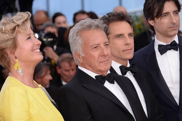 217837 Degun-Paoli Starface 2017-05-21 Cannes France 70eme Festival International du Film de Cannes. Montee des Marches du film The Meyerowitz Stories . 70th International Cannes Film Festival. Red Carpet of The Meyerowitz Stories movie Hoffman, Dustin; Stiller, Ben; Thompson, Emma  Copyright: xDegun-Paolix STAR_217837_079
