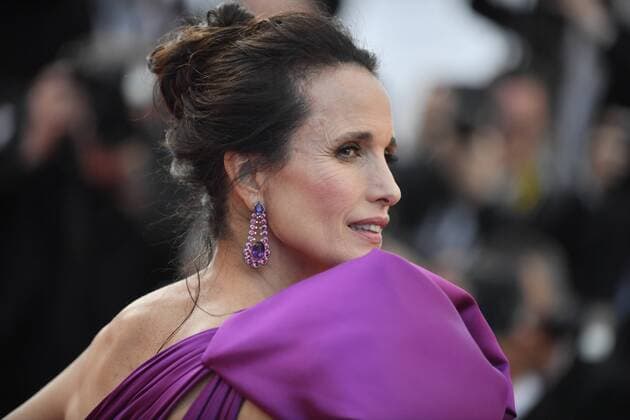 217837 Degun-Paoli Starface 2017-05-21 Etats-Unis 70eme Festival International du Film de Cannes. Montee des Marches du film The Meyerowitz Stories . 70th International Cannes Film Festival. Red Carpet of The Meyerowitz Stories movie MacDowell, Andie  Copyright: xDegun-Paolix STAR_217837_101