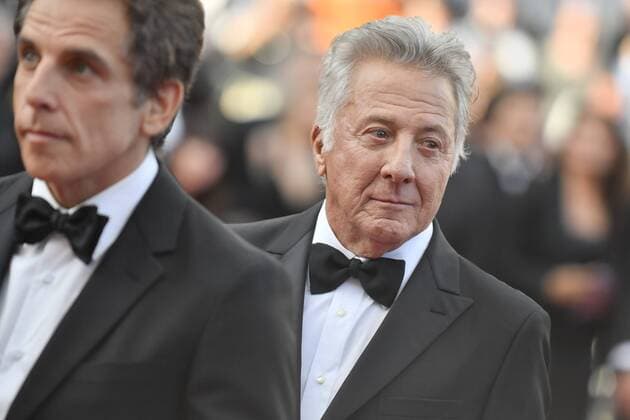 217837 Degun-Paoli Starface 2017-05-21 Etats-Unis 70eme Festival International du Film de Cannes. Montee des Marches du film The Meyerowitz Stories . 70th International Cannes Film Festival. Red Carpet of The Meyerowitz Stories movie Hoffman, Dustin; Stiller, Ben  Copyright: xDegun-Paolix STAR_217837_137