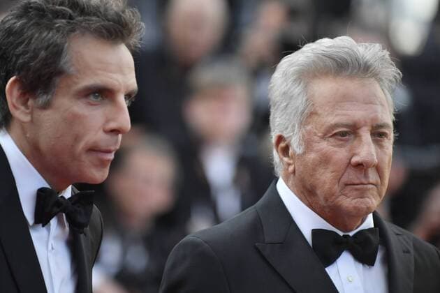 217837 Degun-Paoli Starface 2017-05-21 Etats-Unis 70eme Festival International du Film de Cannes. Montee des Marches du film The Meyerowitz Stories . 70th International Cannes Film Festival. Red Carpet of The Meyerowitz Stories movie Hoffman, Dustin; Stiller, Ben  Copyright: xDegun-Paolix STAR_217837_138